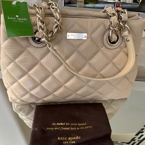 NWT Kate Spade Small Maryanne handbag.Cashew color